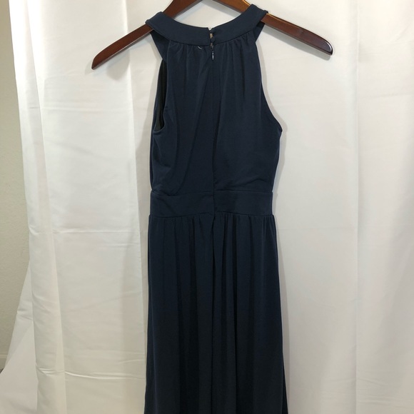 NWT Banana Republic Navy Dress Size 0 - Picture 3 of 4